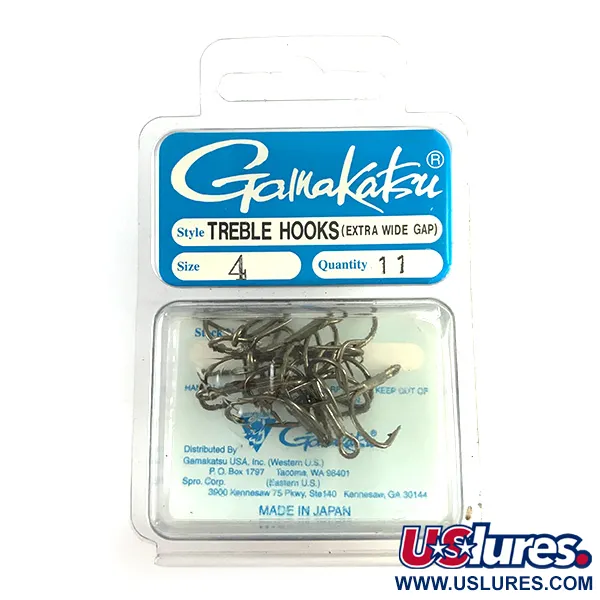 Treble Hook Gamakatsu #4