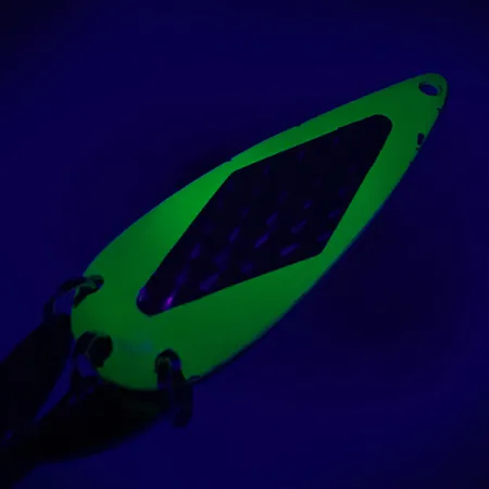 Marathon (with sonic blades) Lusikka, Kelt/Nikkeli, 17g, UV-loiste, #6260