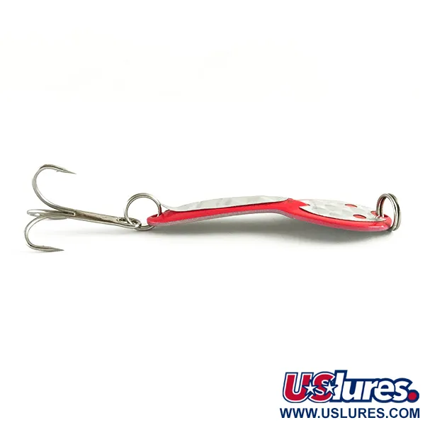 Acme Dazzler #2 UV Lusikka, Hopea/Punainen, 7g, UV-pinnoite, #6262