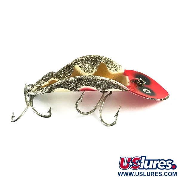 Buck Perry Spoonplug Lusikkauistin, Puna/Kulta/Hopea, 10g, #6263