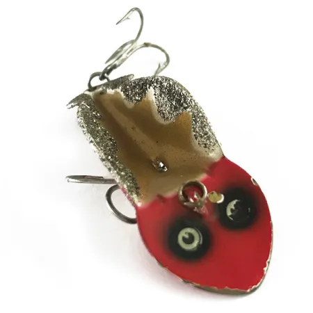 Buck Perry Spoonplug Lusikkauistin, Puna/Kulta/Hopea, 10g, #6263