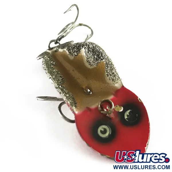 Buck Perry Spoonplug Lusikkauistin, Puna/Kulta/Hopea, 10g, #6263