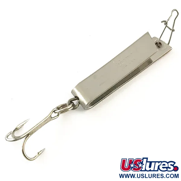 South Bend Super-Duper 502 Lusikka, Nikkeli/Punainen, 2,5g, U-malli, #6279