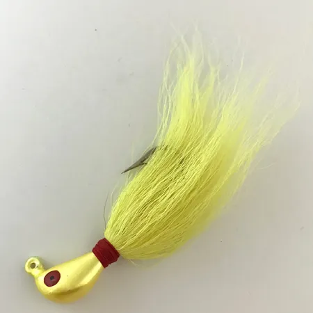 Northland Sting'r Bucktail Jig UV, Keltainen / Punainen, 14g, UV, #6289