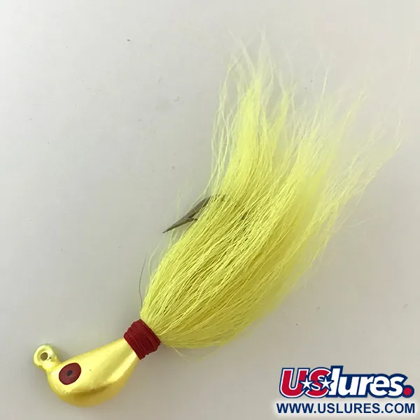 Northland Sting'r Bucktail Jig UV, Keltainen / Punainen, 14g, UV, #6289