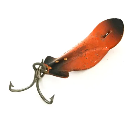 Buck Perry Spoonplug Lusikka, Orange / Black, 5g, USA, #6301