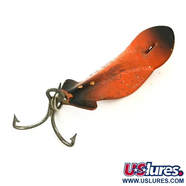 Buck Perry Spoonplug Lusikka, Orange / Black, 5g, USA, #6301