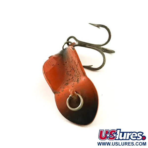 Buck Perry Spoonplug Lusikka, Orange / Black, 5g, USA, #6301