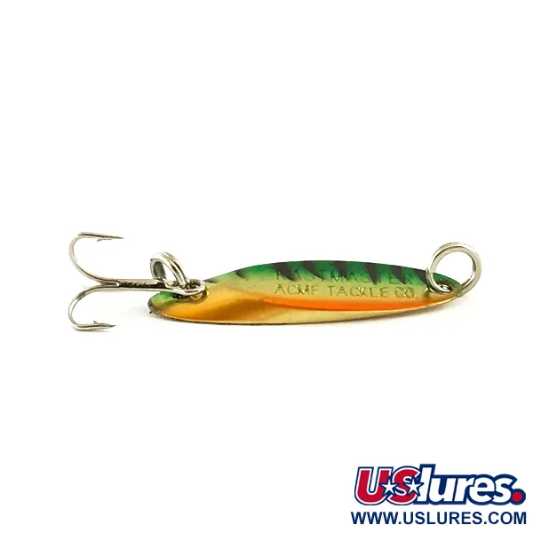 Acme Kastmaster Lusikka, Fire Tiger, 3.5g, Messinkipohja, #6343