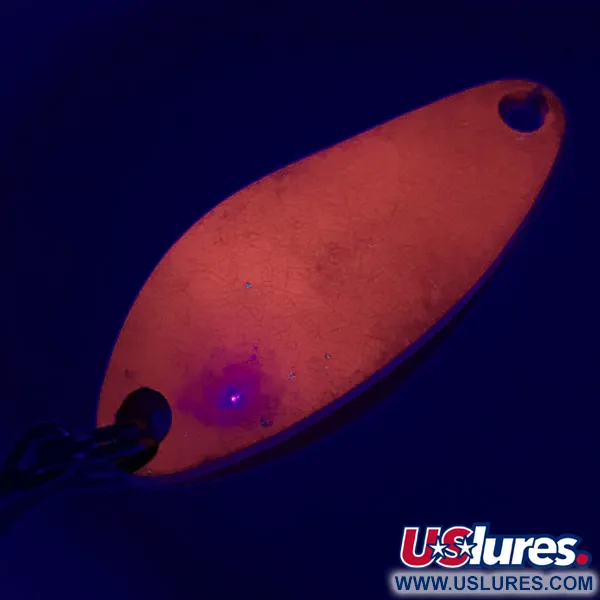 Luhr Jensen Krocodile Stubby UV Lusikka, Red UV Glow, 7g, UV-Glow, #6350