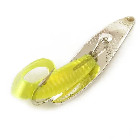 Mepps Timber Doodle 00 Ruohikkolusikka, Hopea, 4g, UV-pyrstö, #6364