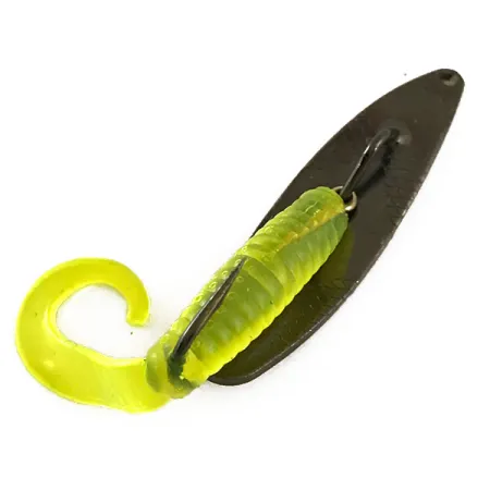 Mepps Timber Doodle 00 Lusikka, Musta, 4g, Ruohosuojattu, #6365