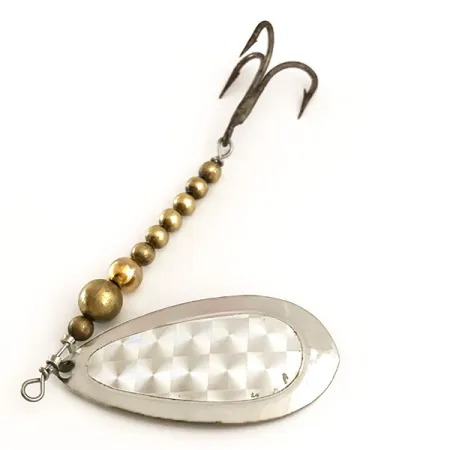 Luhr Jensen Mounti Lippa, Messinki / Nikkeli, 10g, Ruutukuvio, #6368