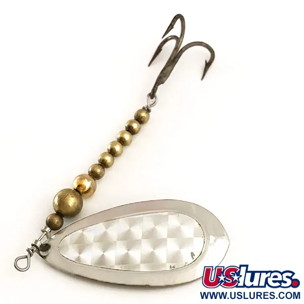 Luhr Jensen Mounti Lippa, Messinki / Nikkeli, 10g, Ruutukuvio, #6368