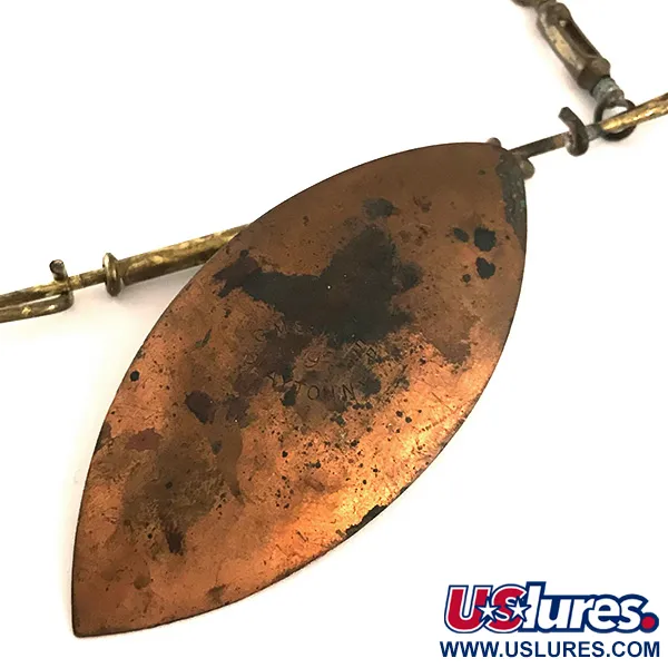 G.M. Skinner Willow leaf spoon, Kupari/Puna, 25g, Sulka, #6370