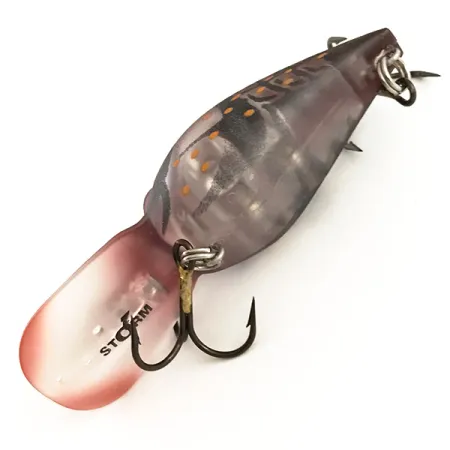 Storm Wiggle Wart Phantom Vaappu, Tummanpunainen, 11g, Syvänne, #6416