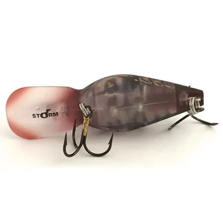 Storm Wiggle Wart Phantom Vaappu, Tummanpunainen, 11g, Syvänne, #6416