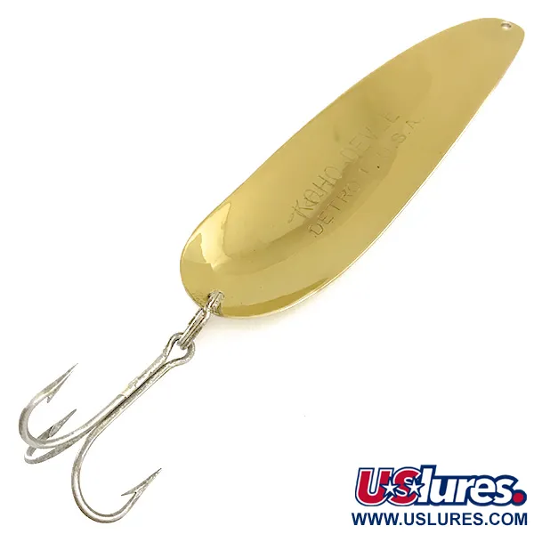 Dardevle Koho Devle Lusikka, Kulta, 40g, Detroit-leima, #6433
