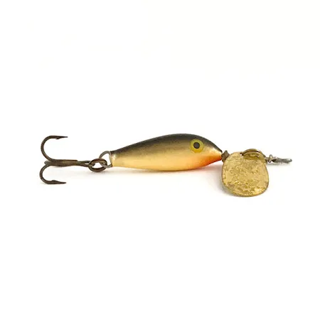 Blue Fox Vibrax Minnow Spin 1 Lippa, Kulta, 4g, Balsarunko, #6446