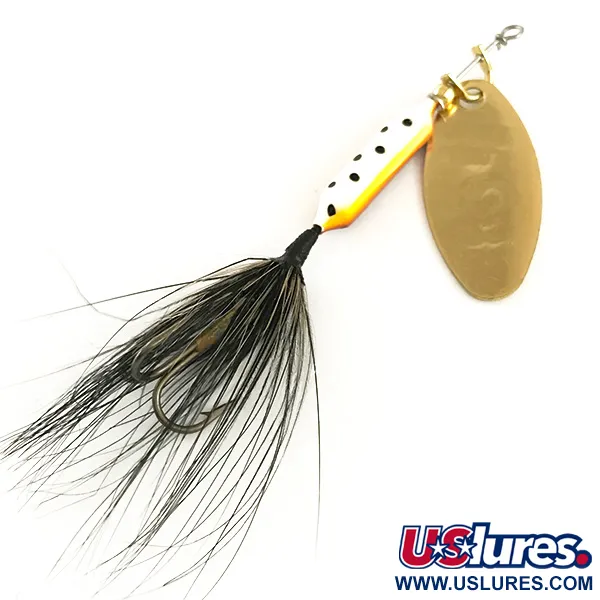 Yakima Bait Worden’s Original Rooster Tail Lippa, Gold, 3.6g, #6454