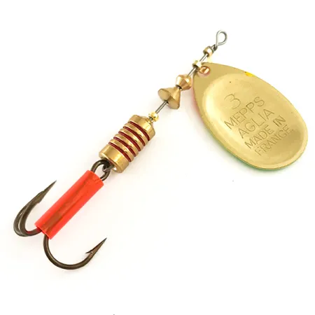 Mepps Aglia 3 Fluo UV Lippa, Fluo Tiger, 7g, UV-aktiivinen, #6456