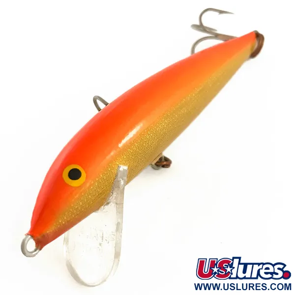 Rapala Countdown UV uppoava vaappu, Orange/Gold, 12g, UV, #6471