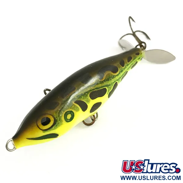 RAPALA Skitter Prop Potkuriviehe, Lime Frog, 8g, Balsapuu, #6480