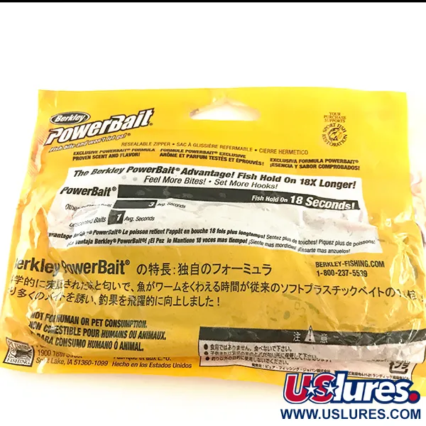 Berkley Power Worm jigi, Tummanpunainen/Sininen hile, 18cm, #6487