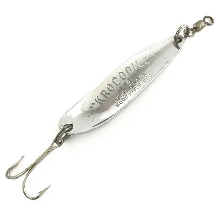 Luhr Jensen Krocodile Die #4 Lusikka, Nikkeli/Vihreä, 14g, Heitto, #6490