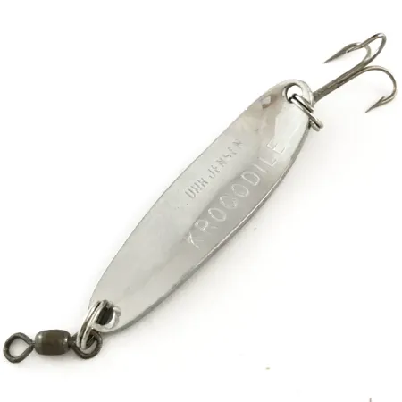 Luhr Jensen Krocodile Die #3 Lusikka, Nikkeli / Punainen, 10g, #6505