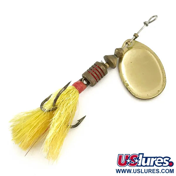 Mepps Aglia 2 dressed Lippa, Taimen, 4.5g, Kultalehti, #6529