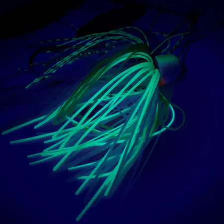 Strike King KVD Spinnerbait, Keltainen/Valkoinen/Harmaa, 18g, Glow, #6531