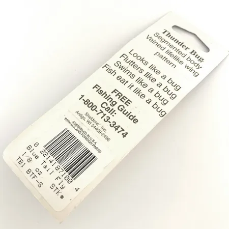 Mepps Thunder Bug Lippa, Kulta / Sininen, 4g, Siipikuvio, #6535