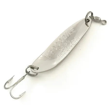 Luhr Jensen Krocodile Die #3 Lusikka, Nikkeli/Gold-Holo, 10g, #6543