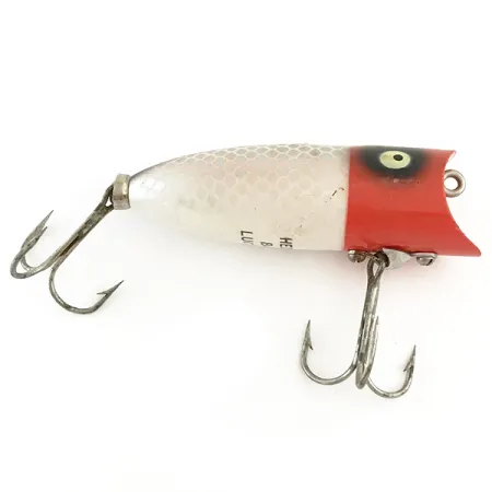 Heddon Baby Lucky 13 Pintaviehe, Puna/Valko/Hopea, 9g, #6550