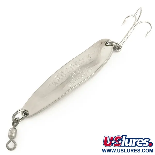 Luhr Jensen Krocodile Die #4 Lusikka, Nikkeli/Punainen, 17g, #6554