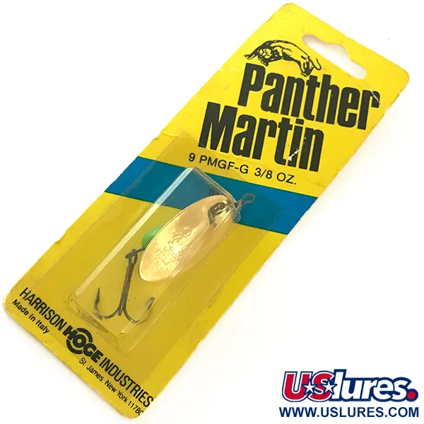 Panther Martin 9 Lippa, Kulta, 10.6g, In-Line-lehti, #9 PMGF-G