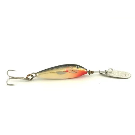 Blue Fox Vibrax Minnow Spin 1 Lippa, Hopea, 4g, Koko 1, #6577