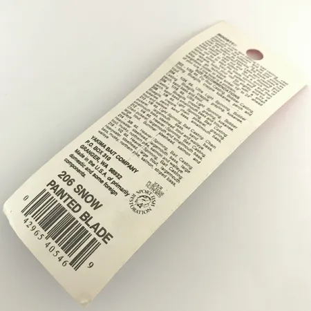 Yakima Bait Worden’s Original Rooster Tail Lippa, Valkoinen, 1.77g, #6579