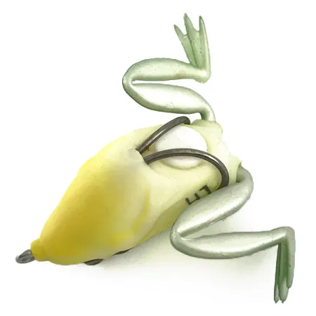 LunkerHunt Lunker Frog Ruohosuojattu, Green / Yellow, 7g, #6591