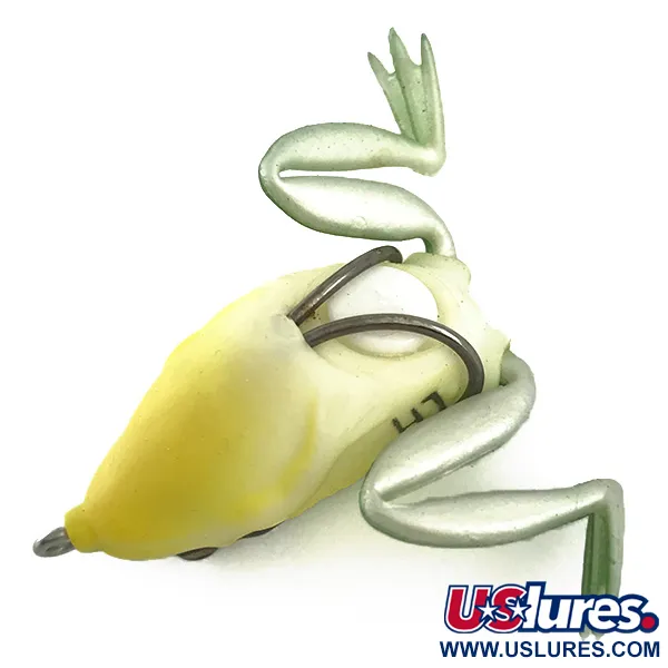 LunkerHunt Lunker Frog Ruohosuojattu, Green / Yellow, 7g, #6591