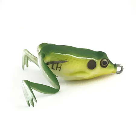 LunkerHunt Lunker Frog Ruohosuojattu, Green / Yellow, 7g, #6591