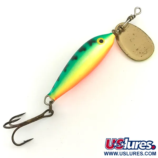Blue Fox Vibrax Minnow Spin 1 UV Lippa, Fire Tiger, 4g, UV, #6601