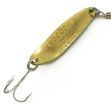 Luhr Jensen Krocodile Die #3 UV Lusikka, Fire Tiger, 10g, #6631