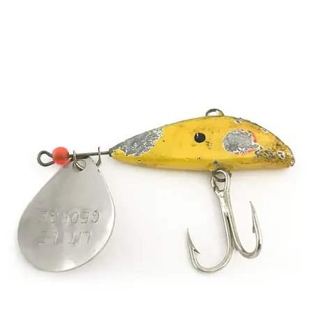 Mann's Bait Little George Tailspinner, Nikkeli/Keltainen, 20g, #6646
