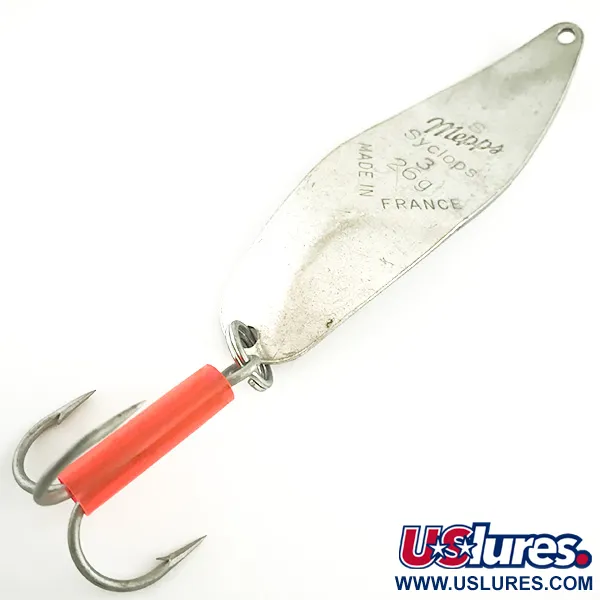 Mepps Syclops 3 Lusikka, Kirjolohi / Hopea, 26g, S-profiili, #6648