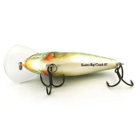 Rapala Scatter Rap Crank 07 vaappu, Ahven, 15g, Scatter Lip, #6653