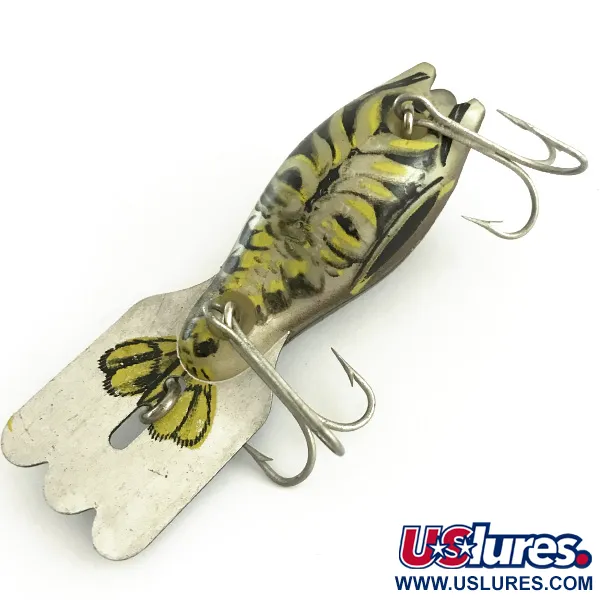 Fred Arbogast Mud Bug Viehe, Rapu, 10g, Metallilippa, #6663