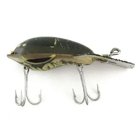 Fred Arbogast Mud Bug Viehe, Rapu, 10g, Metallilippa, #6663