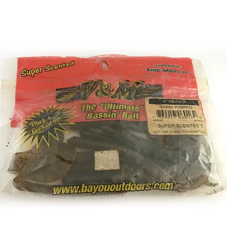 Bayou Outdoors V&M Jigi, Green Pumpkin, 10cm, Rengasrunko, #6669